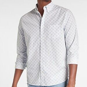 Express Long Sleeve Graphic Dot bursts pattern NWT XXL